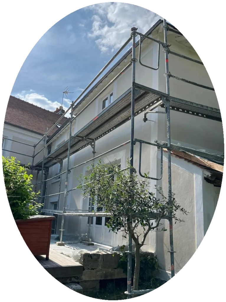 Pose enduit façade