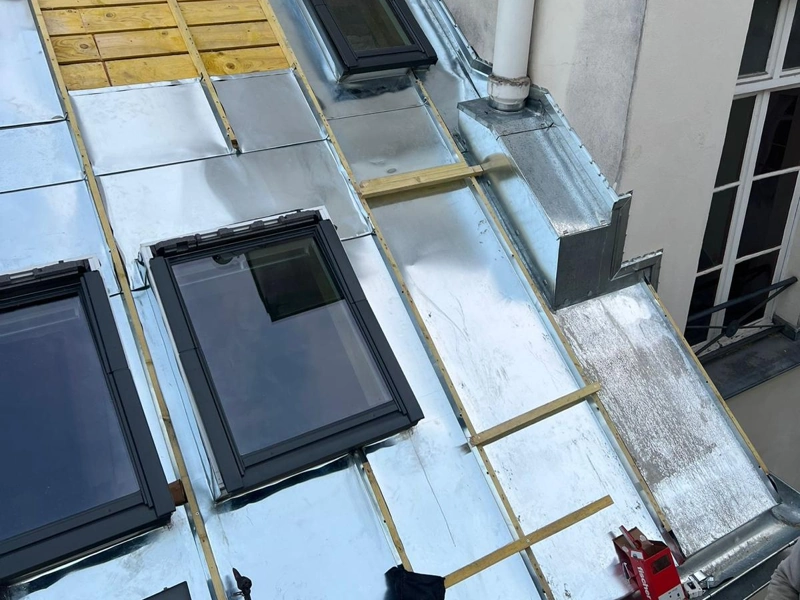 Couvreur zingueur à Paris et en Île-de-France Exemple de devis de toiture zinc
