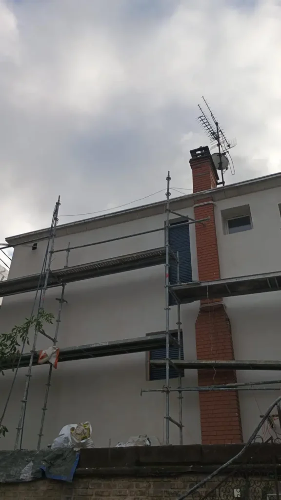 Isolation exterieure chantier ite chennevieres sur marne