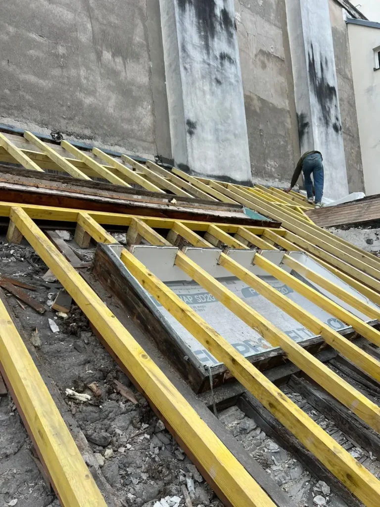 Toiture zinc copropriete paris 10e sarking