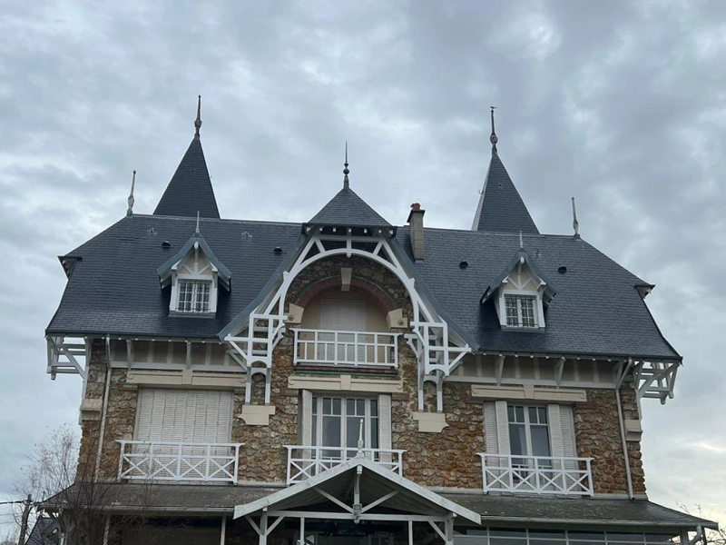 Couverture en ardoise