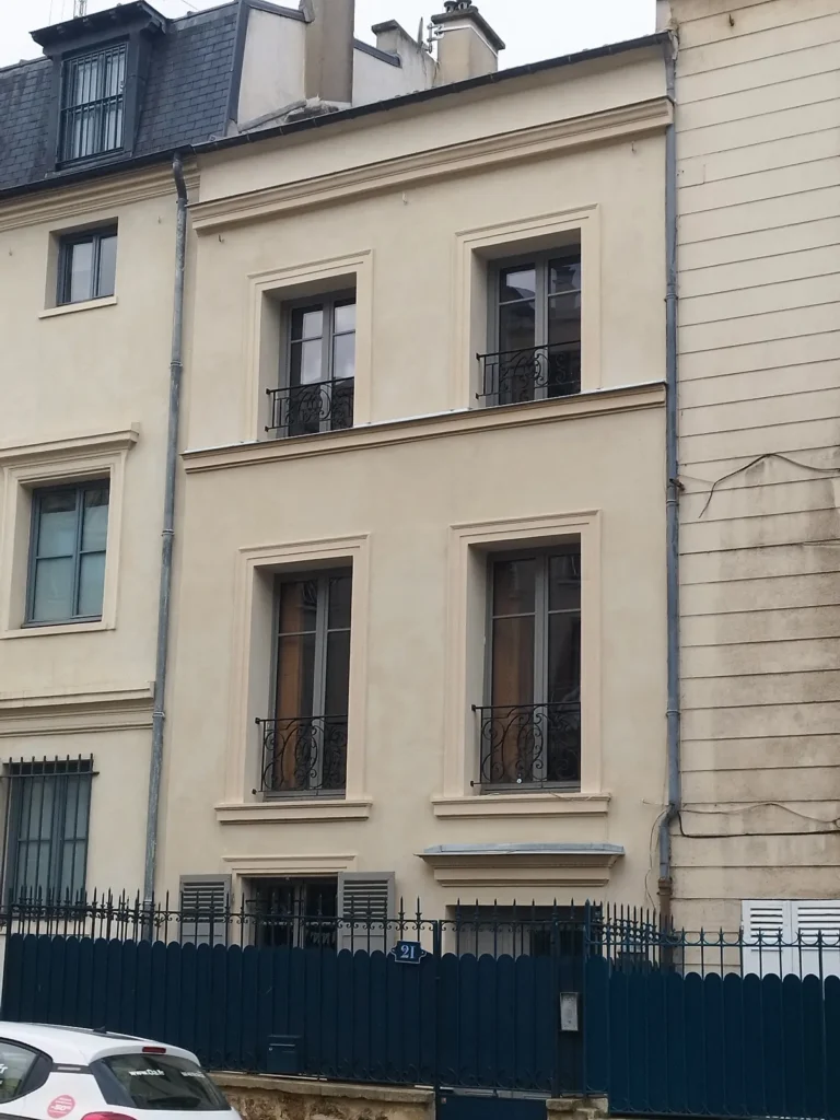 chantier renovation facade chaux yvelines