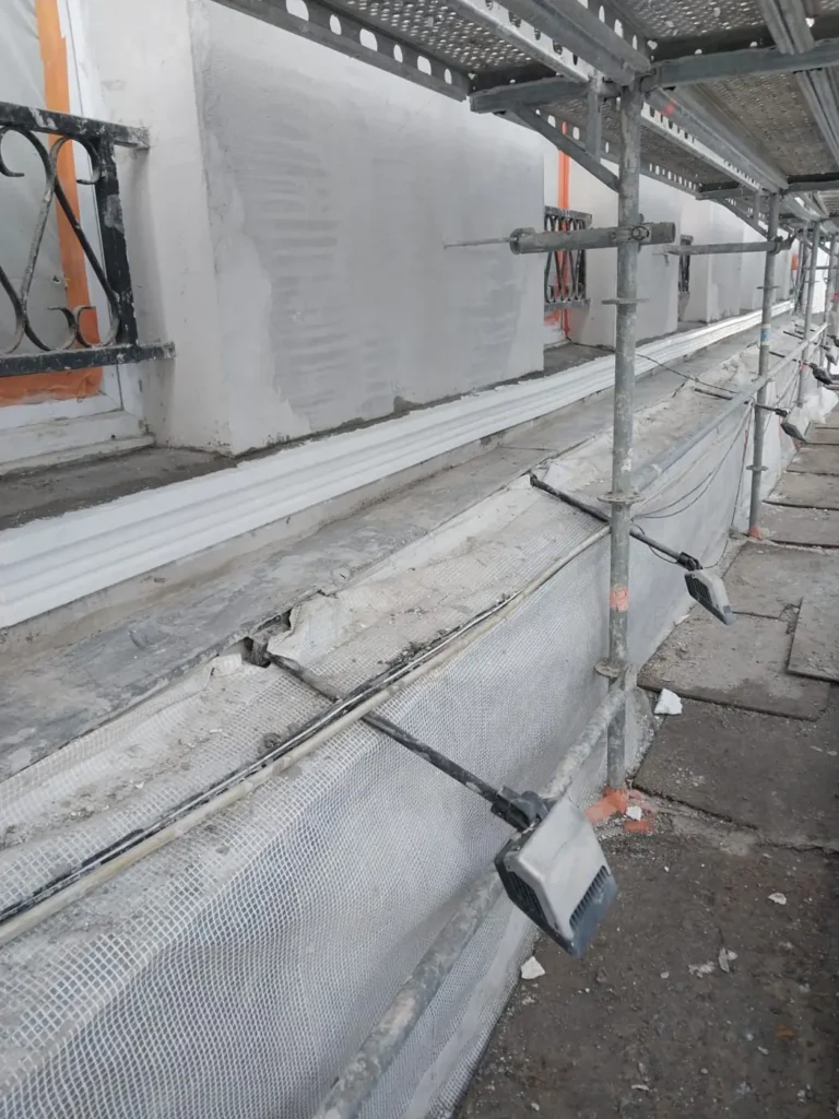 facade ancienne ravalement pans bois 78