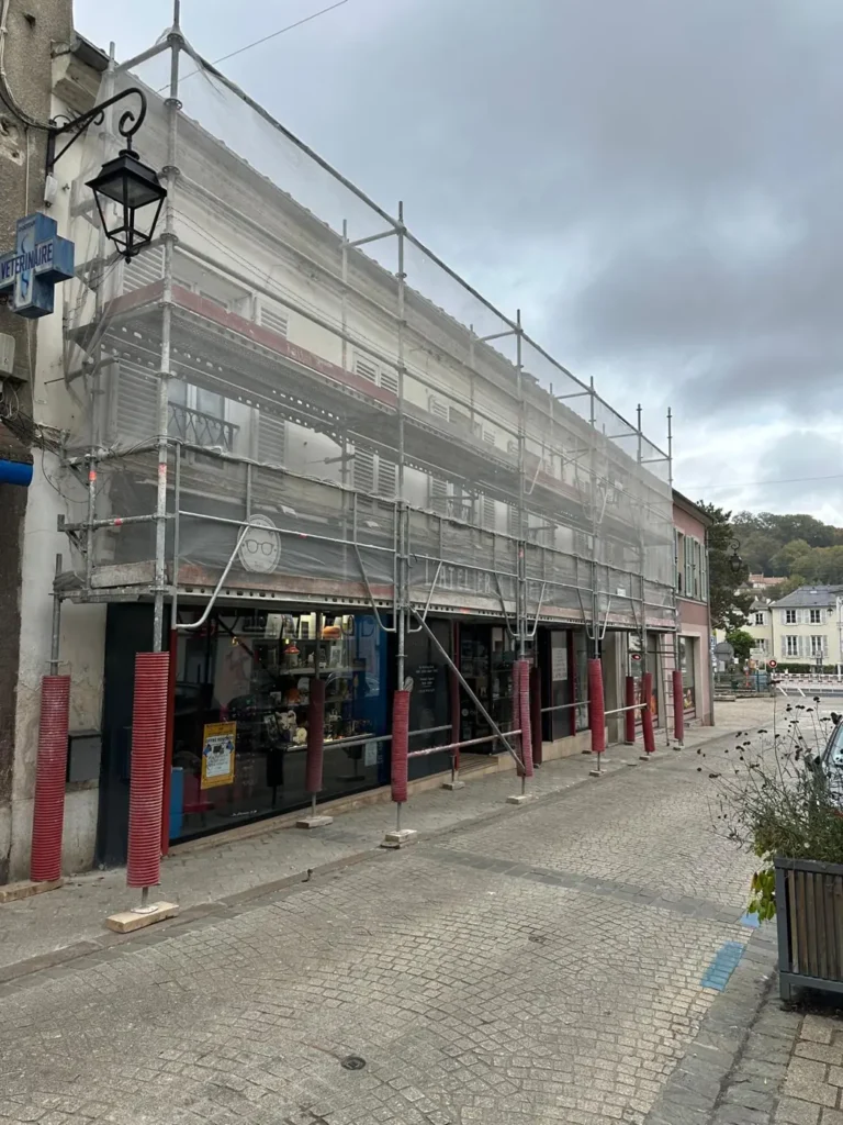 facade patrimoine enduit chaux liege jouy en josas