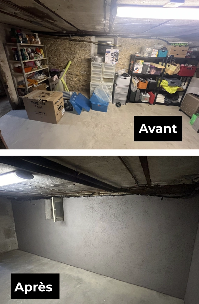 Assainissement de cave Seine-et-Marne 77