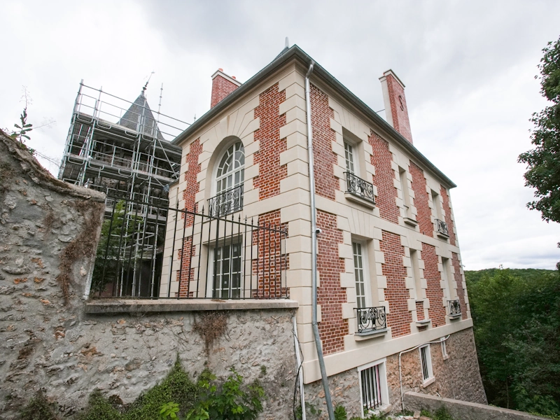 Ravalement de la maison du Parc Buc